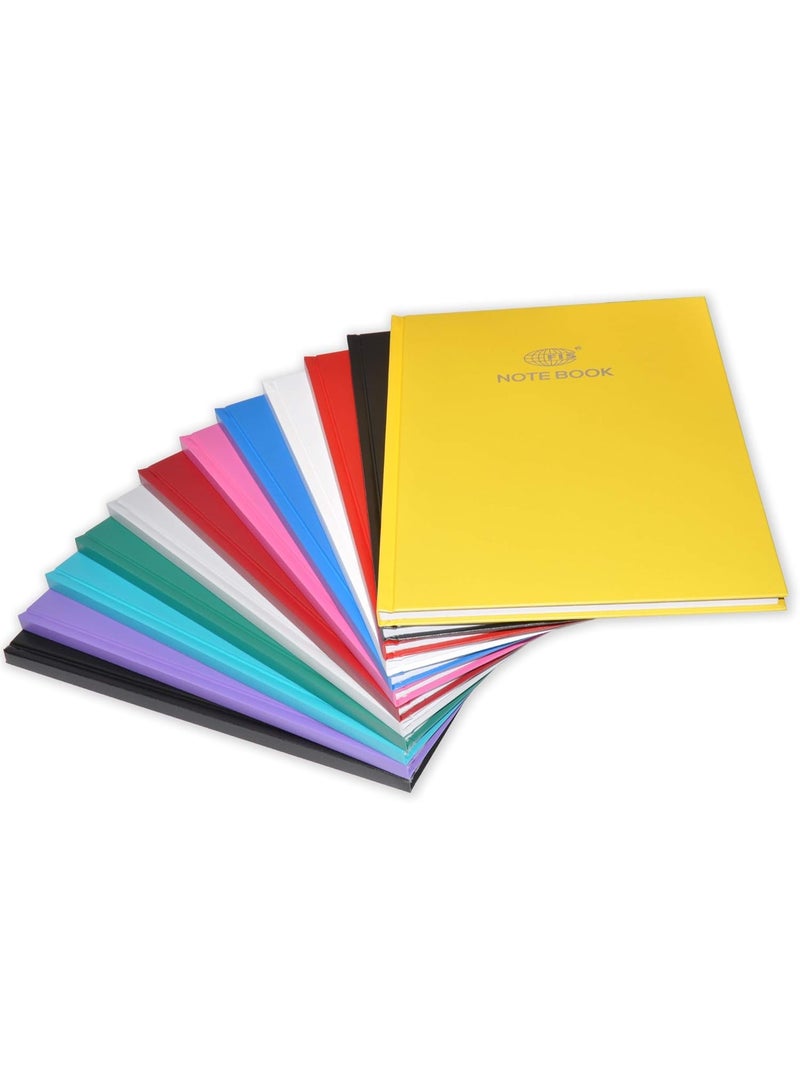 FIS A4 PP Cover Notebook 100-Sheets Single Line, Multicolor, Pack of 12 Pieces Assorted Color - FSNBA4SLPPASST - Image 4